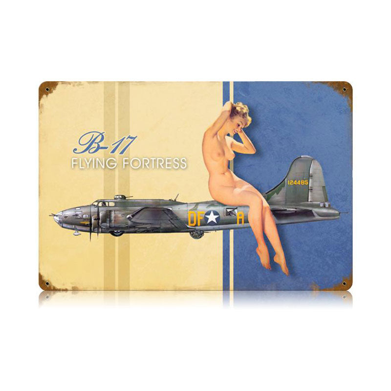 B-17 Nude 18 x 12