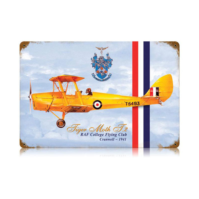 Tiger Moth 18 x 12