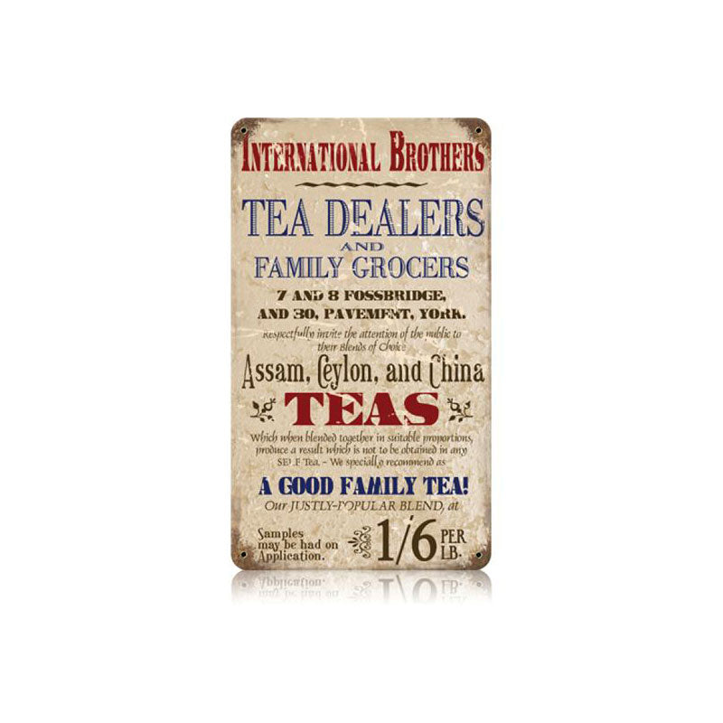 Tea Dealer 8 x 14