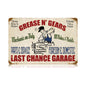 Grease Gears Garage 18 x 12