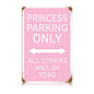 Princess Parking 12 x 18