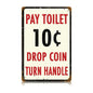 Pay Toilet 12 x 18