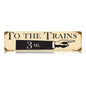 To The Trains 20 X 5