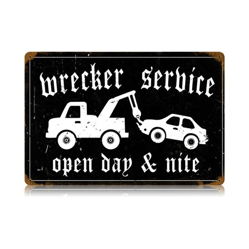Wrecker Service 18 x 12