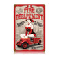 Fire Dept. Pin Up 12 x 18