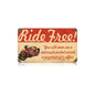 Ride Free Motorcycle 14 x 8