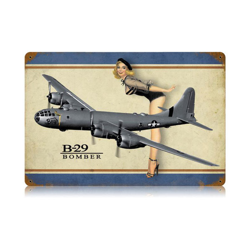 B-29 Bomber Legs 18 x 12