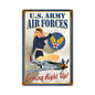 Air Forces Pin Up 12 x 18
