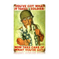 Uncle Sam Soldier 18 x 12