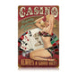 Casino Pinup 12 x 18