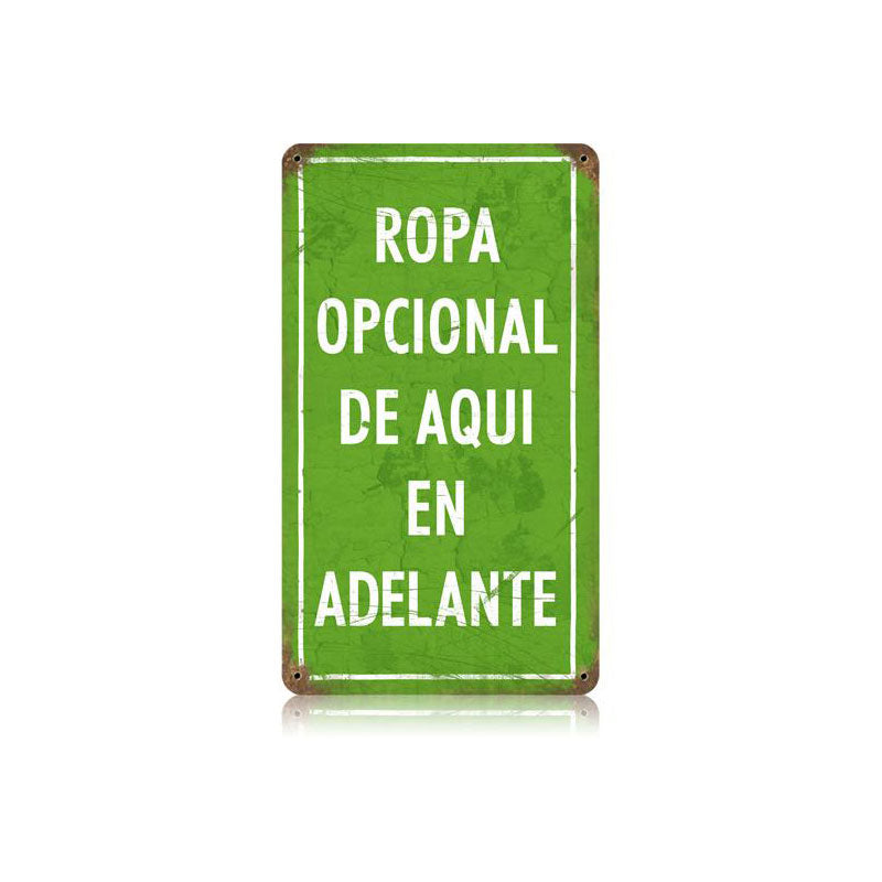 Ropa Opcional 8 x 14