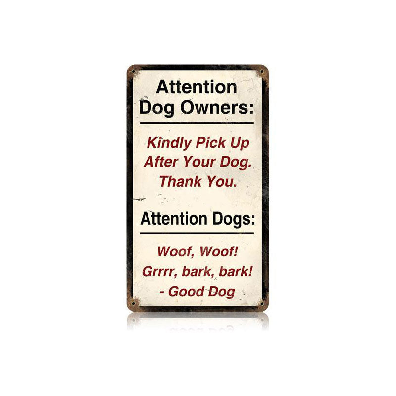 Attention Dogs 8 x 14