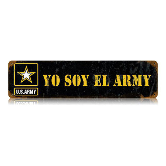 Yo Soy Vintage Style Metal Sign 20 X 5
