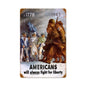 Americans Fight 12 x 18