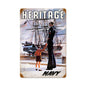 Navy Heritage 12 x 18