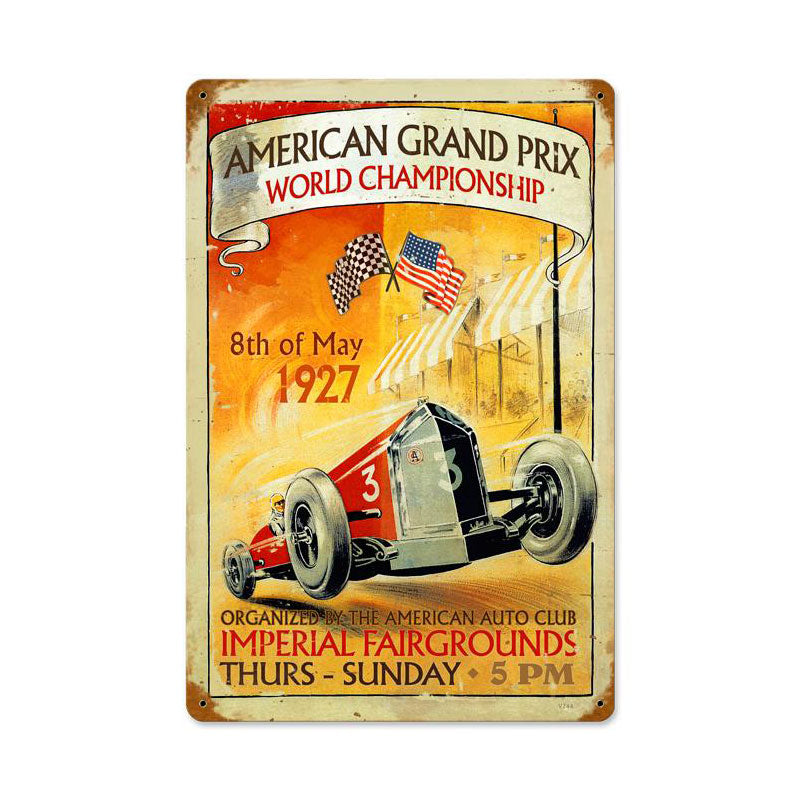American Grand Prix 18 x 12