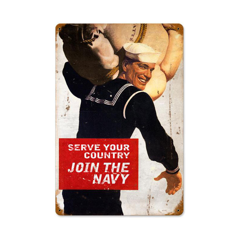 Serve Your Country 12 X 18