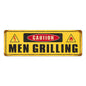 Men Grilling 8 x 24