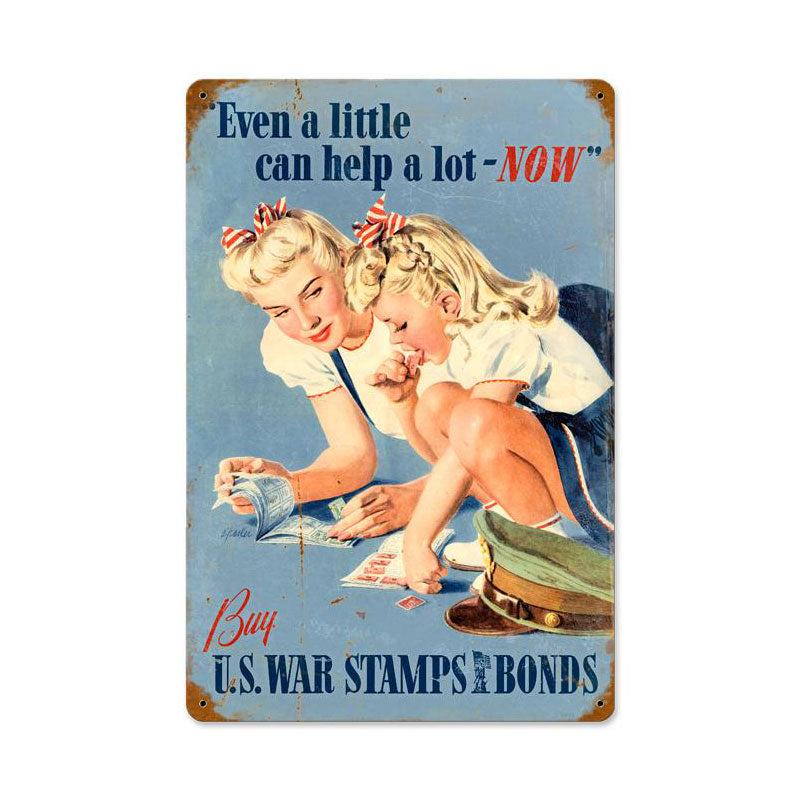Us War Stamps 18 x 12