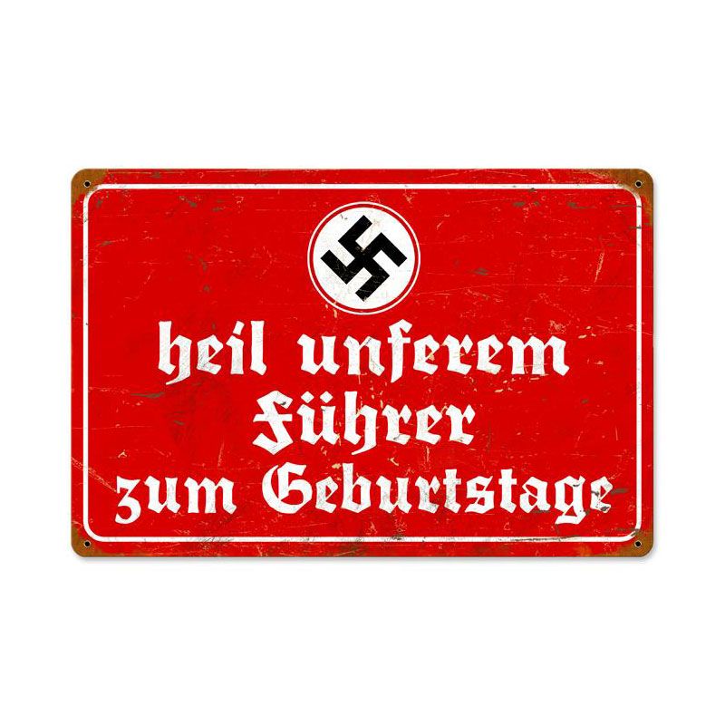 Heil Fuhrer 18 X 12