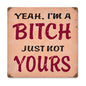 I'M A Bitch 12 x 12