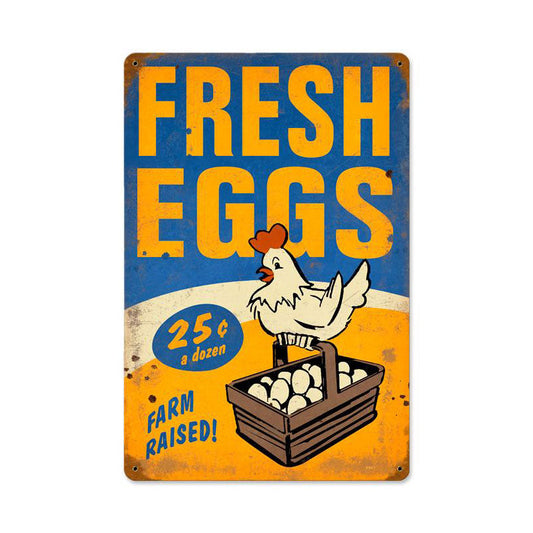 Fresh Eggs 12 x 18