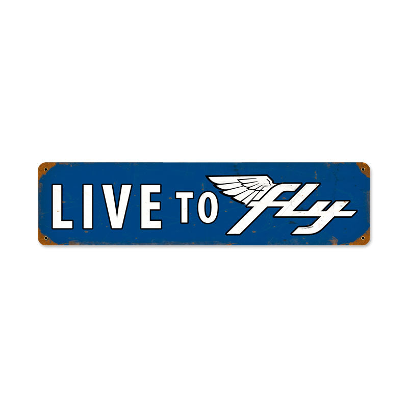 Live To Fly 20 X 5