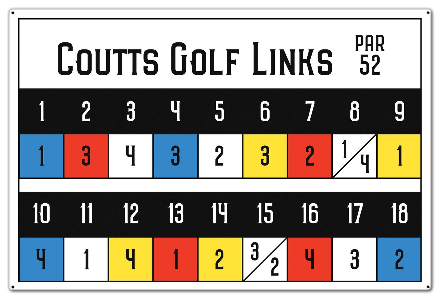 Coutts Golf Links 45 X 30
