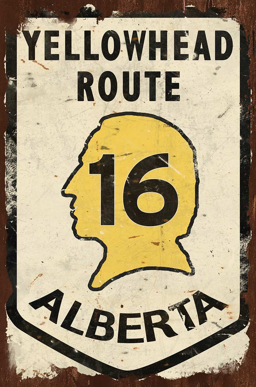 Yellowhead Alberta 18 X 12