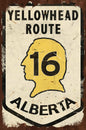 Yellowhead Alberta 18 X 12
