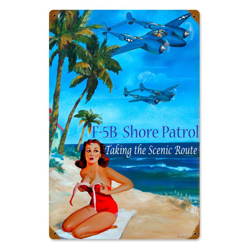 Shore Patrol 12 X 18