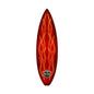 Red Flame Surfboard 6 x 22
