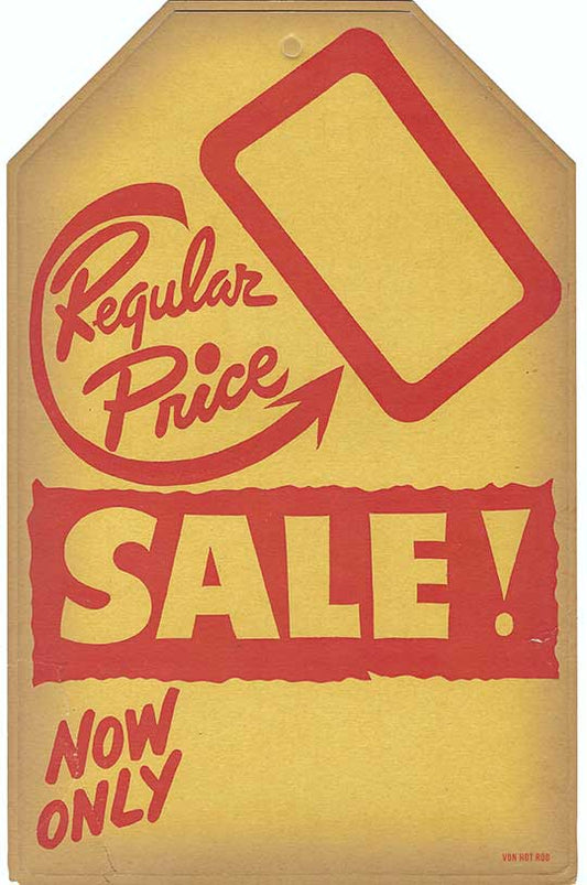 Sale Vintage Style Metal Sign 7 x 11