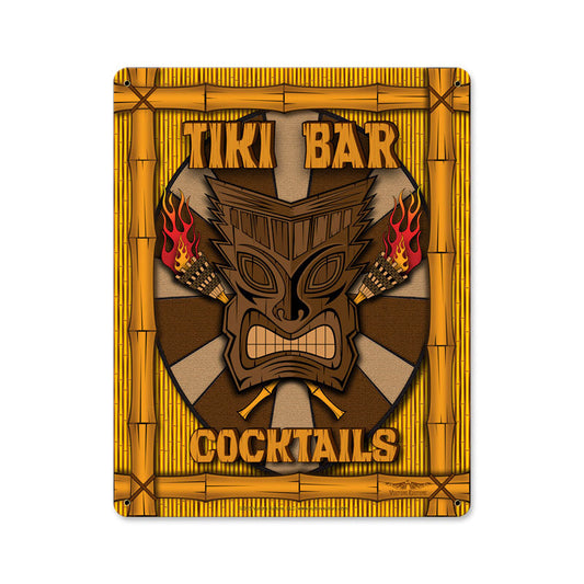 Aloha Room Vintage Style Metal Sign 12 x 15