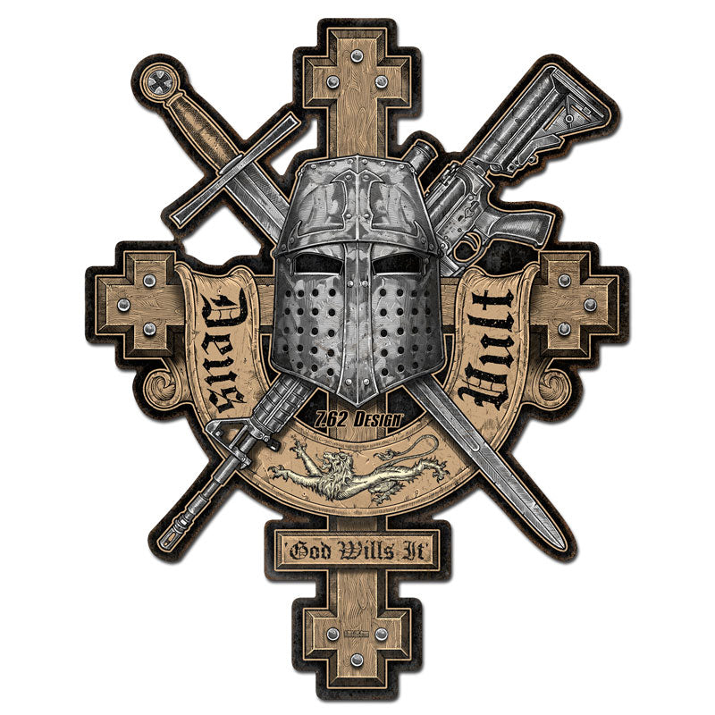 Deus Vult 30 X 24