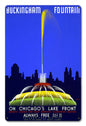 Buckingham Fountain 12 x 18