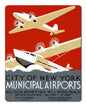 City New York Municipal Airports 12 x 15