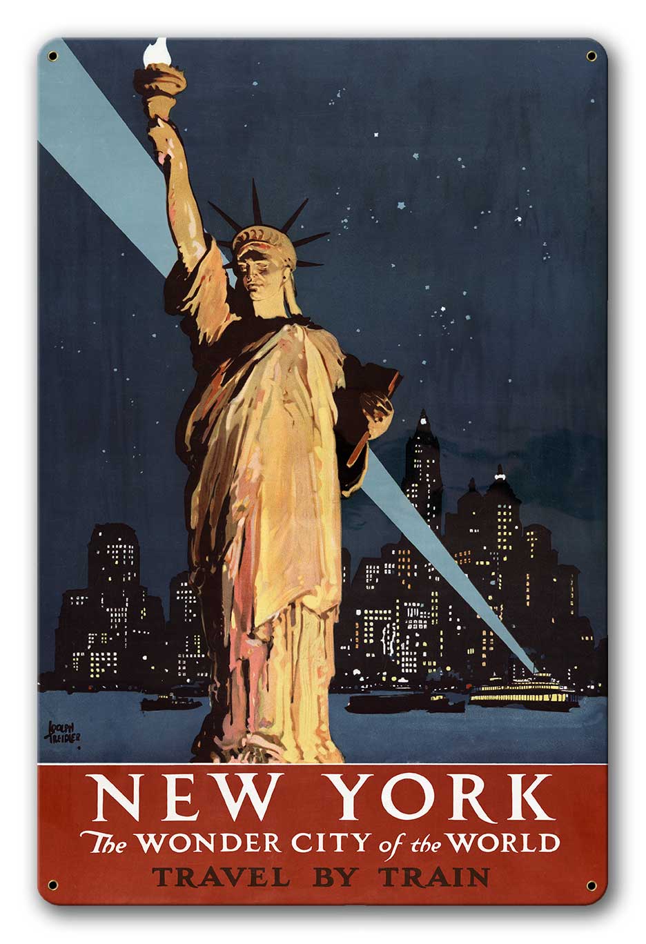 New York Wonder City 24 x 36