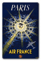Paris Travel Air France 16 x 24