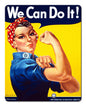 Rosie Riveter 24 x 30