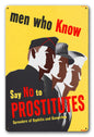 Say No To Prostitutes 12 x 18