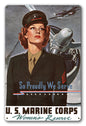 So Proudly We Serve 16 x 24