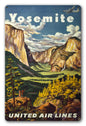 Yosemite By Airliner 24 x 36