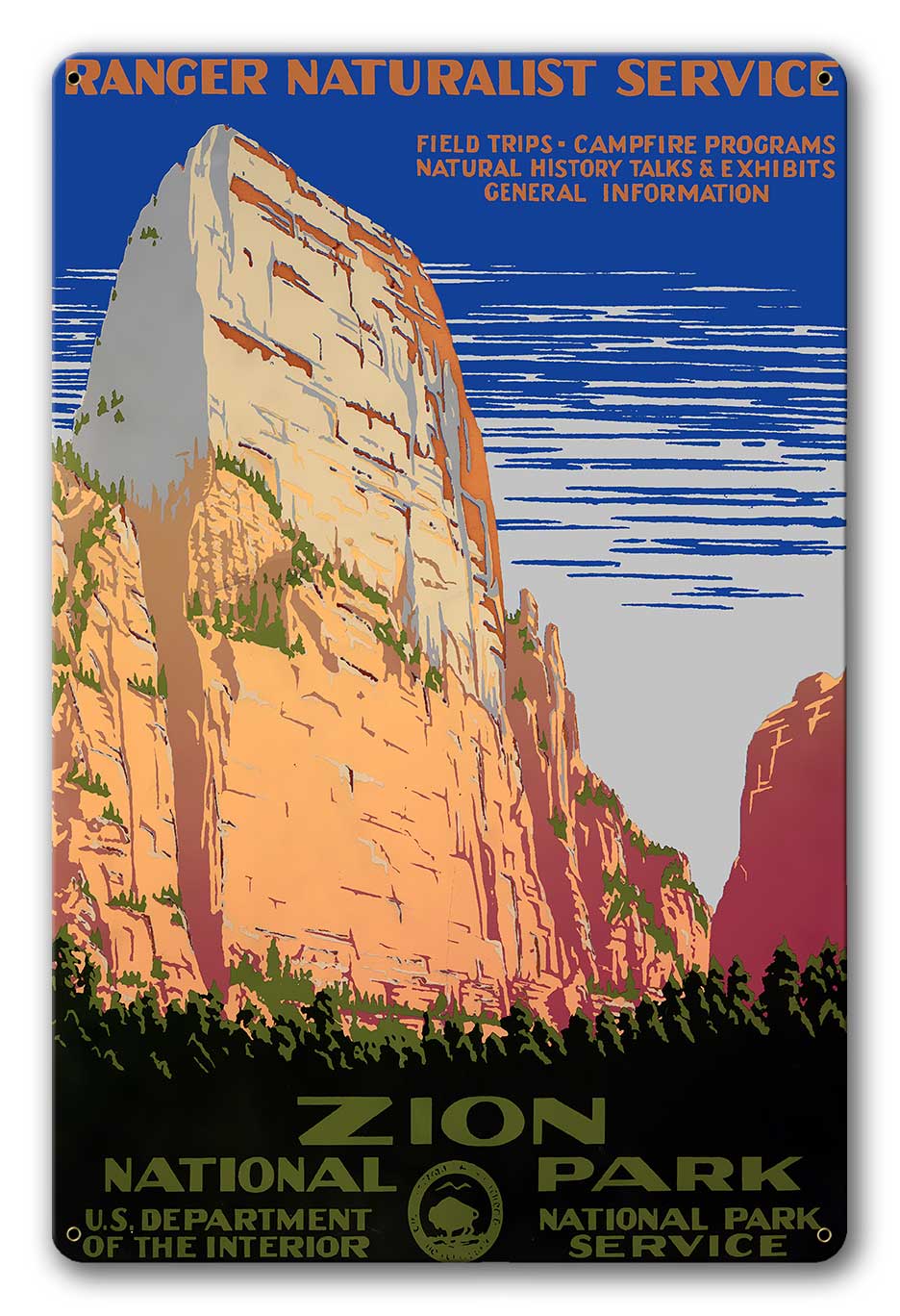 Zion National Park 24 x 36