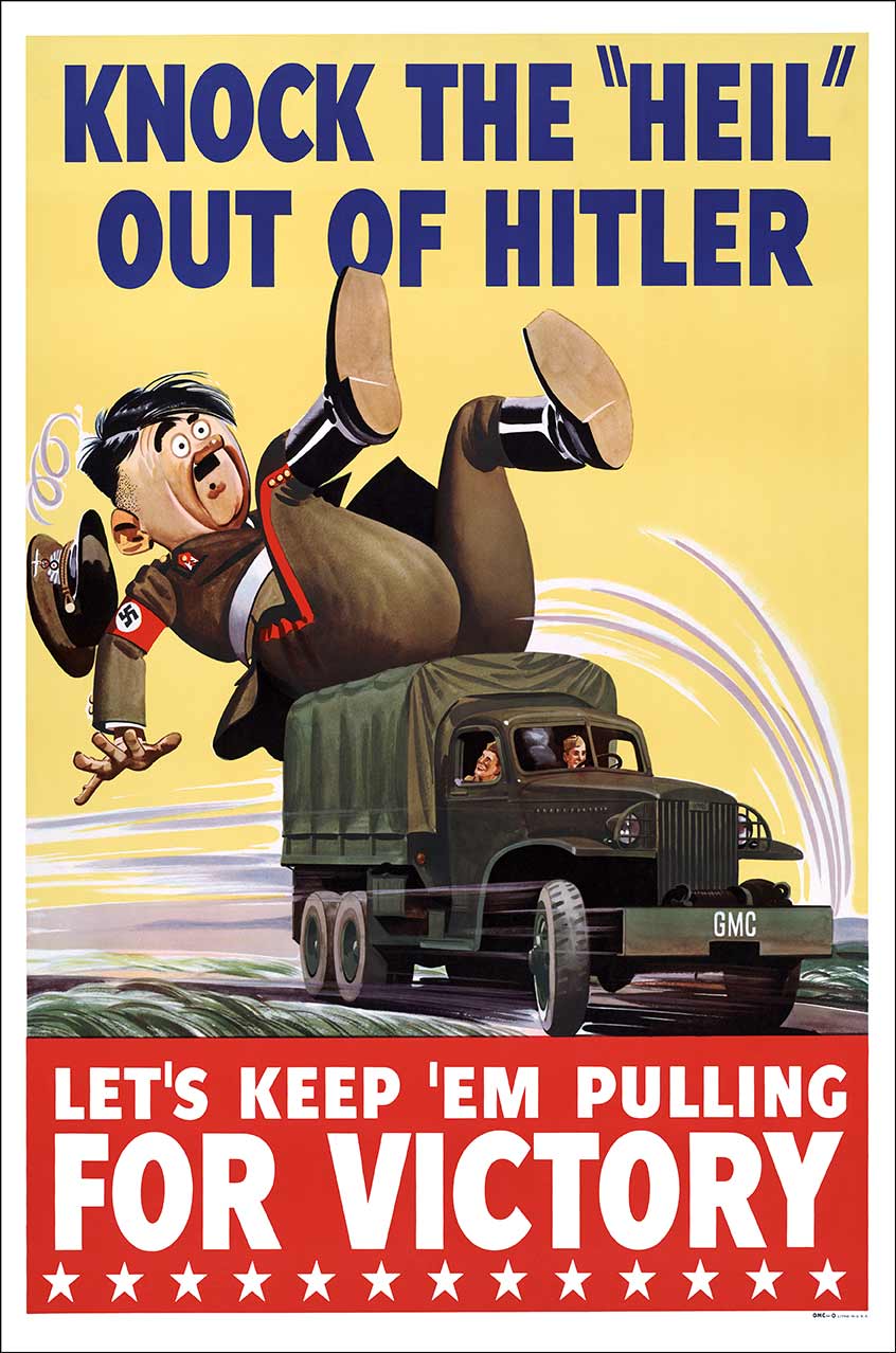 Knock The Heil 18 x 12