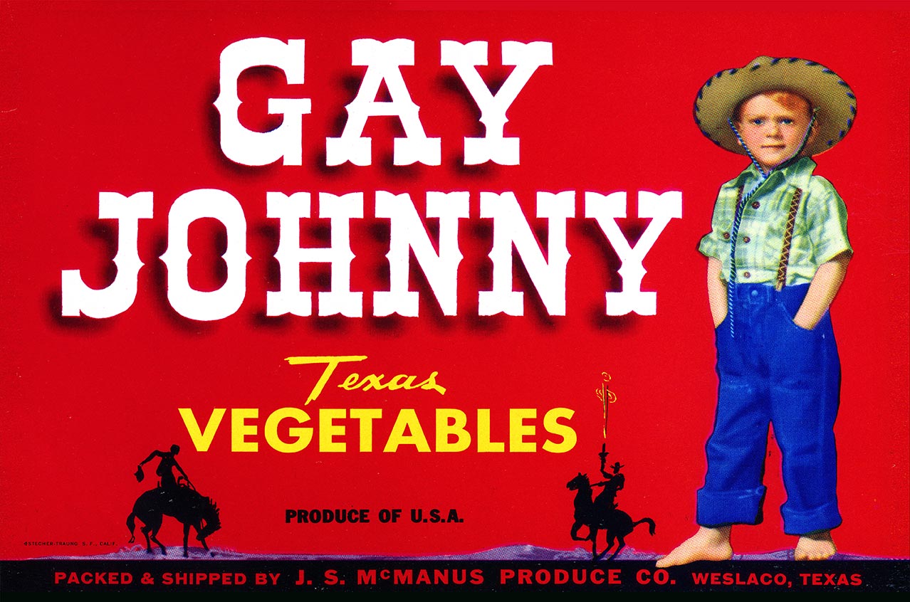 Gay Johnny Vegetables 12 x 18