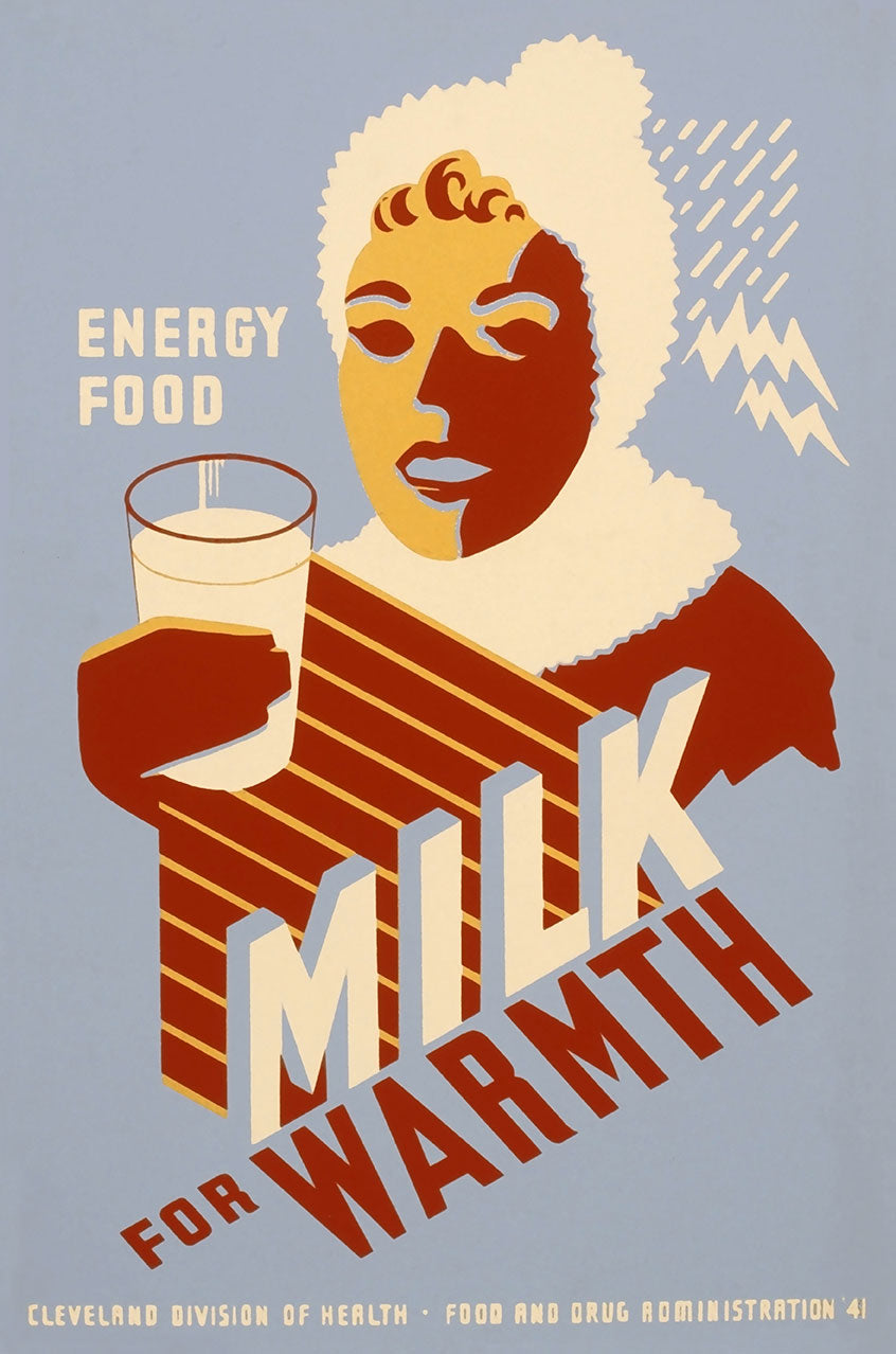 Milk For Warmth 12 x 18