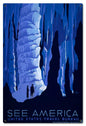 See America Blue Cavern 16 x 24