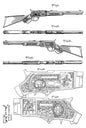 Toy Western Rifle 16 x 24
