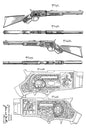 Toy Western Rifle 24 x 36